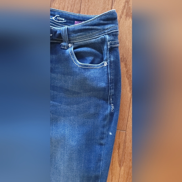 I.N.C DENIM BOOT LEG CURVY FIT SIZE 8 - Picture 4 of 8